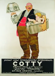 Plakat, das die 